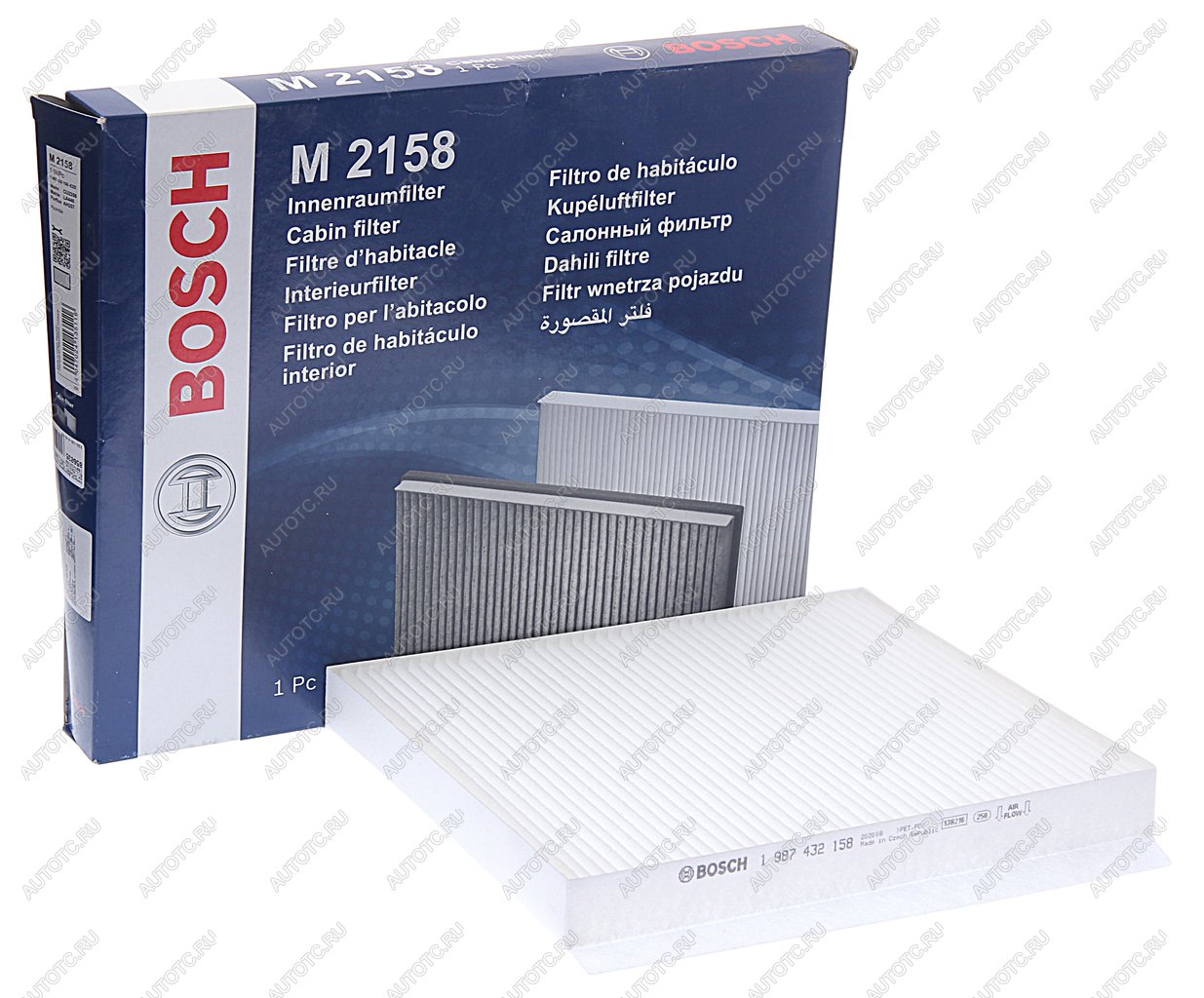 899 р. Фильтр воздушный салона HYUNDAI Elantra (00-),Matrix (01-) BOSCH BOSCH 1987432158  с доставкой в г. Пермь