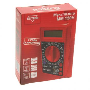 469 р. Мультиметр ММ 150Н ELITECH ELITECH мм 150н  с доставкой в г. Пермь. Увеличить фотографию 2