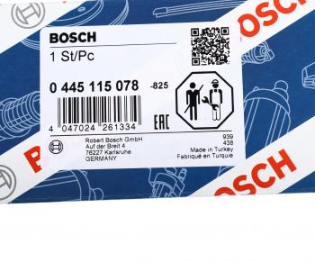 32 899 р. Форсунка AUDI A4 (04-08) топливная BOSCH BOSCH 0445115078  с доставкой в г. Пермь. Увеличить фотографию 4