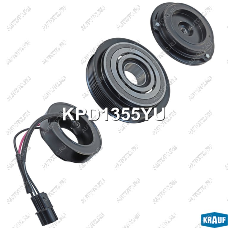 6 749 р. Муфта HYUNDAI ix35 (09-13) компрессора кондиционера KRAUF KRAUF kpd1355yu  с доставкой в г. Пермь