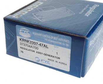 1 749 р. Регулятор HYUNDAI Porter 2 (12-) KIA Bongo 3 (12-) (2.5-A2) напряжения генератора FYC FYC 37370-4a700  с доставкой в г. Пермь. Увеличить фотографию 5