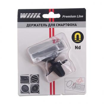 469 р. Держатель телефона на дефлектор магнитный черный WIIIX WIIIX ht-76v10mg  с доставкой в г. Пермь. Увеличить фотографию 1
