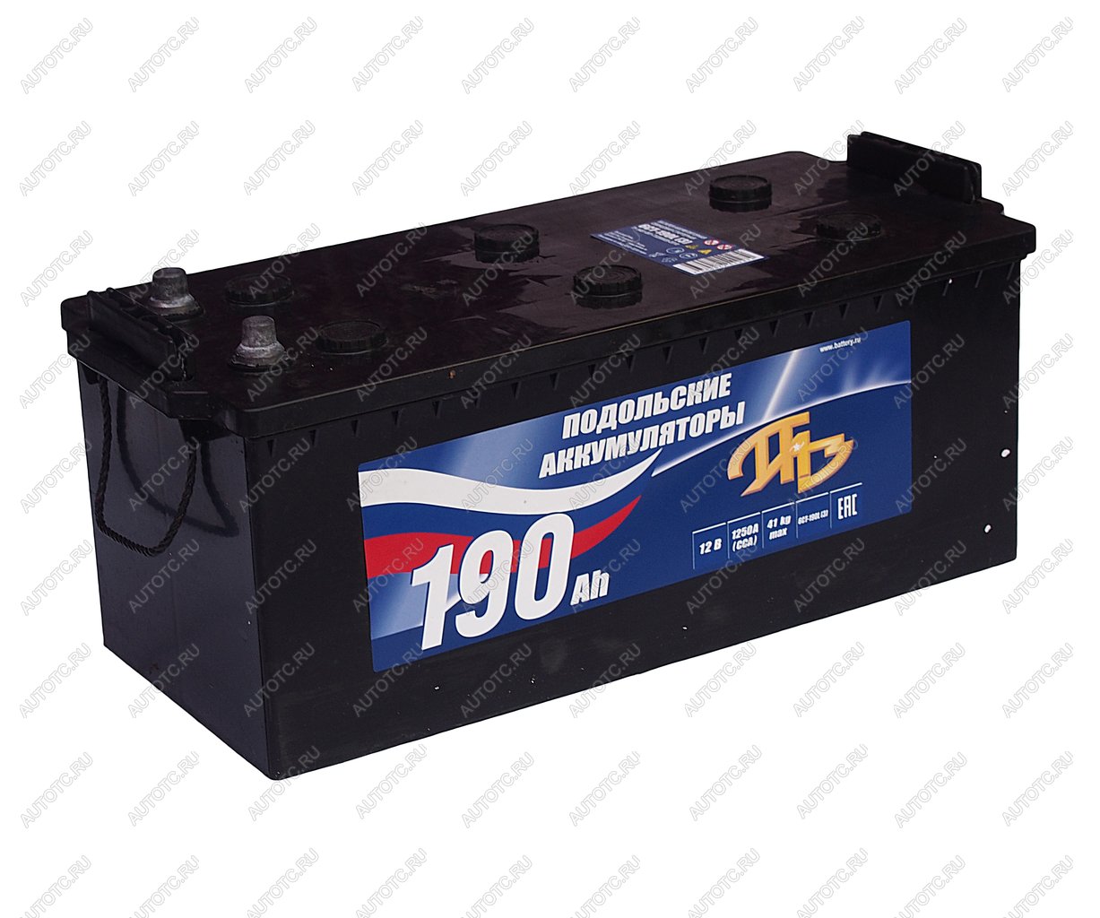 15 749 р. Аккумулятор ПОДОЛЬСК 190Ач обратная полярность под конус ПОДОЛЬСК 6ст190(3)  с доставкой в г. Пермь