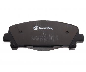 5 199 р. Колодки тормозные передние (4шт.) BREMBO Honda Accord 9 CR седан дорестайлинг (2013-2016)  с доставкой в г. Пермь. Увеличить фотографию 3