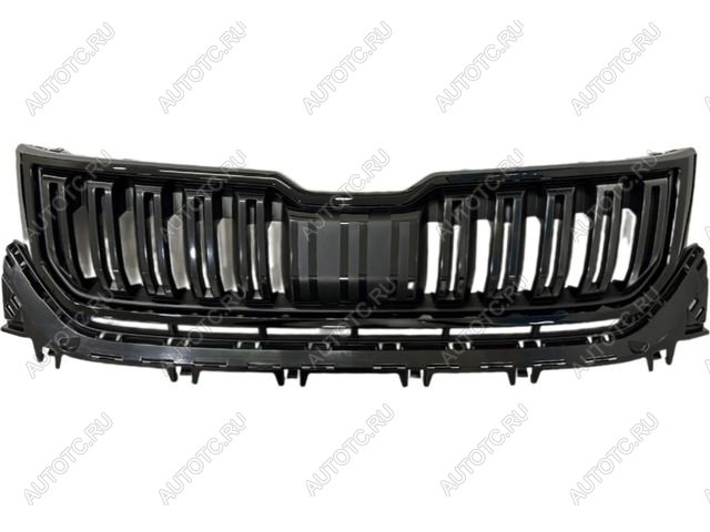 6 199 р. KODIAQ 16- РЕШЕТКА РАДИАТОРА С ЧЕРН МОЛДИНГ (Китай) BodyParts sdkod16-102  с доставкой в г. Пермь