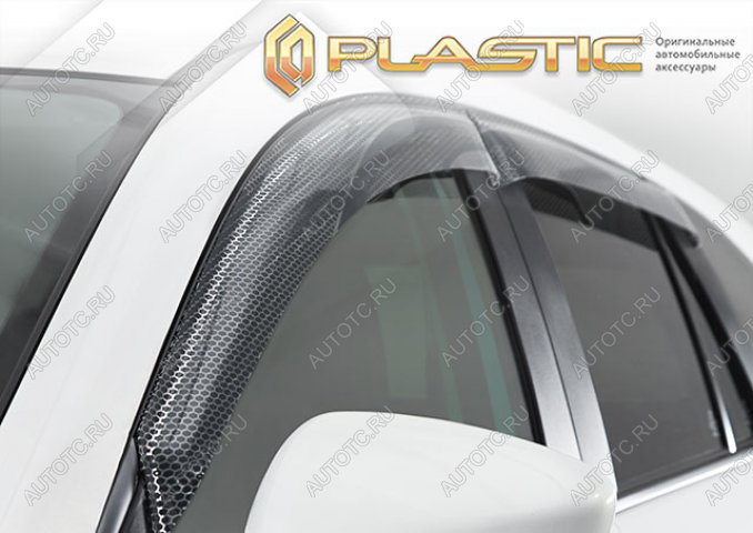 2 199 р. Дефлектор окон CA-Plastic  Toyota Yaris Cross  XP210 (2020-2023) дорестайлинг (Серия Art графит)  с доставкой в г. Пермь
