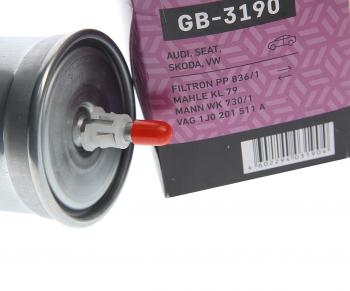 519 р. Фильтр топливный VW AUDI SEAT SKODA BIG FILTER BIG FILTER gb-3190 BIG FILTER gb-3190  с доставкой в г. Пермь. Увеличить фотографию 2