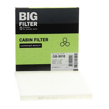 Фильтр воздушный салона HYUNDAI Tucson KIA Rio (05-),Sportage,Carens BIG FILTER BIG FILTER gb-9910 BIG FILTER gb-9910