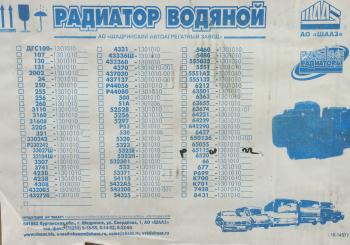 114 299 р. Радиатор КАМАЗ-65111,65115,65116,6540 дв.740.55,62,820.60,CUMMINS ЕВРО-3 4-х ряд.ШААЗ (ОАО КАМАЗ) ШААЗ р65115ш-1301010-22  с доставкой в г. Пермь. Увеличить фотографию 8