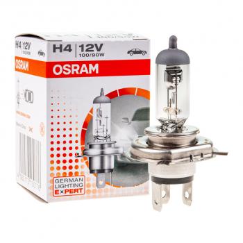 241 р. Лампа 12V H4 10090W P43t-38 12V OSRAM OSRAM 62204clc  с доставкой в г. Пермь. Увеличить фотографию 1