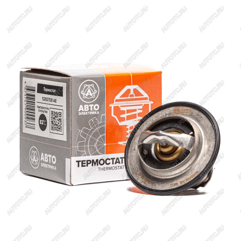 499 р. Термостат КАМАЗ,ГАЗ дв.CUMMINS ISF3.8 (82град.) AVTOELECTRICA AVTOELECTRICA 5292708 AVTOELECTRICA 5292708  с доставкой в г. Пермь