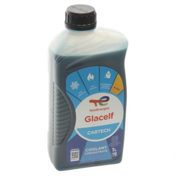 999 р. Антифриз сине-зеленый 1л Glacelf Cartech TOTAL TOTAL 229956  с доставкой в г. Пермь. Увеличить фотографию 1