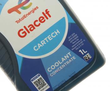 999 р. Антифриз сине-зеленый 1л Glacelf Cartech TOTAL TOTAL 229956  с доставкой в г. Пермь. Увеличить фотографию 2
