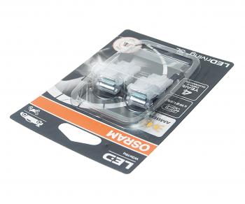 2 299 р. Лампа светодиодная 12V W21W5W W3x16q блистер (2шт.) LEDriving SL Yellow OSRAM OSRAM 7515dyp-02b  с доставкой в г. Пермь. Увеличить фотографию 2