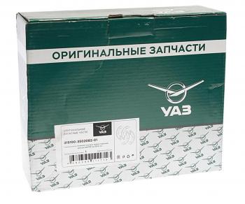 3 299 р. Колодки тормозные УАЗ-3163,315195 задние (4шт.) (ОАО УАЗ) UAZ 315100350208201  с доставкой в г. Пермь. Увеличить фотографию 2