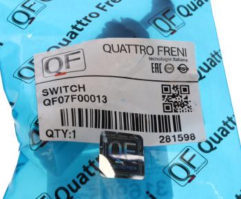 829 р. Датчик RENAULT Logan (12-) включения стоп-сигнала QUATTRO FRENI QUATTRO FRENI qf07f00013  с доставкой в г. Пермь. Увеличить фотографию 4