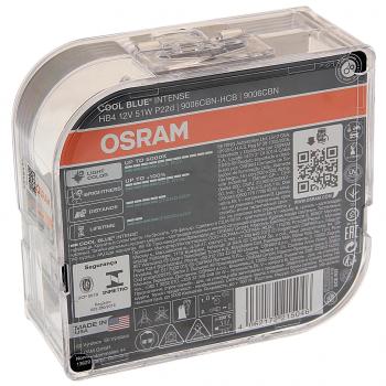 2 699 р. Лампа 12V HB4(9006) 51W P22d +100% 5000K евробокс (2шт.) Cool Blue Intense NextGen OSRAM OSRAM 9006cbn-hcb  с доставкой в г. Пермь. Увеличить фотографию 2