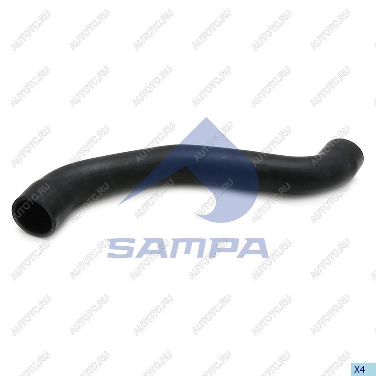 1 099 р. Патрубок SCANIA радиатора SAMPA SAMPA 044.045  с доставкой в г. Пермь