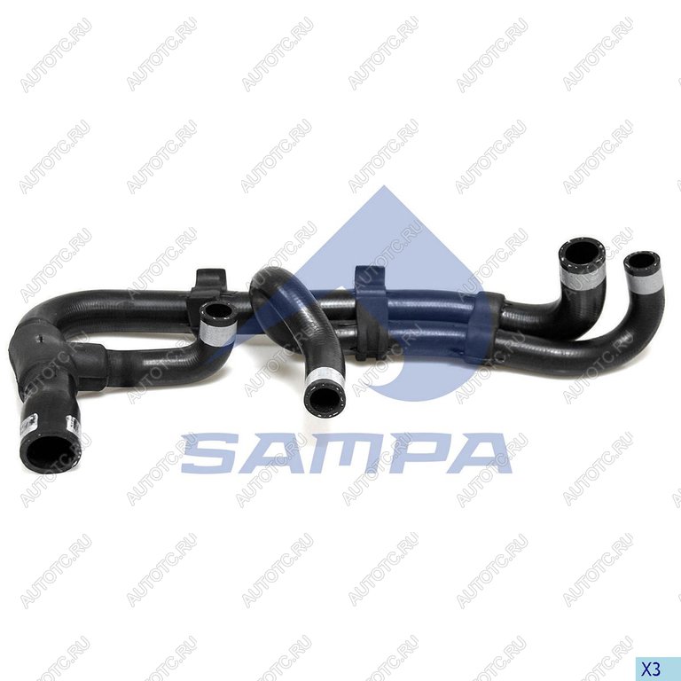 2 799 р. Патрубок SCANIA отопителя SAMPA SAMPA 040.431  с доставкой в г. Пермь