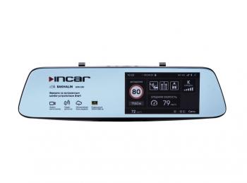 12 199 р. Видеорегистратор с радар-детектором в зеркале GPS INCAR INCAR sdr-230  с доставкой в г. Пермь. Увеличить фотографию 3