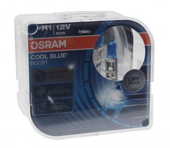 1 539 р. Лампа 12V H1 80W P14.5s бокс (2шт.) Cool Blue Boost OSRAM OSRAM 62150cbb-hcb  с доставкой в г. Пермь. Увеличить фотографию 1