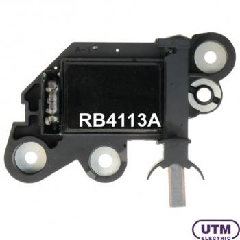 2 499 р. Реле регулятор VW AUDI SEAT SKODA напряжения генератора UTM UTM rb4113a  с доставкой в г. Пермь. Увеличить фотографию 2
