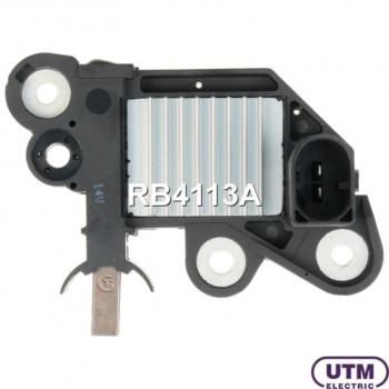 2 499 р. Реле регулятор VW AUDI SEAT SKODA напряжения генератора UTM UTM rb4113a  с доставкой в г. Пермь. Увеличить фотографию 1