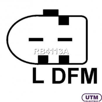 2 499 р. Реле регулятор VW AUDI SEAT SKODA напряжения генератора UTM UTM rb4113a  с доставкой в г. Пермь. Увеличить фотографию 3