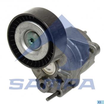 2 699 р. Ролик приводного ремня MERCEDES C (W202,W203),E (W211,S210,S211),Vito натяжителя SAMPA SAMPA 201.263  с доставкой в г. Пермь. Увеличить фотографию 1