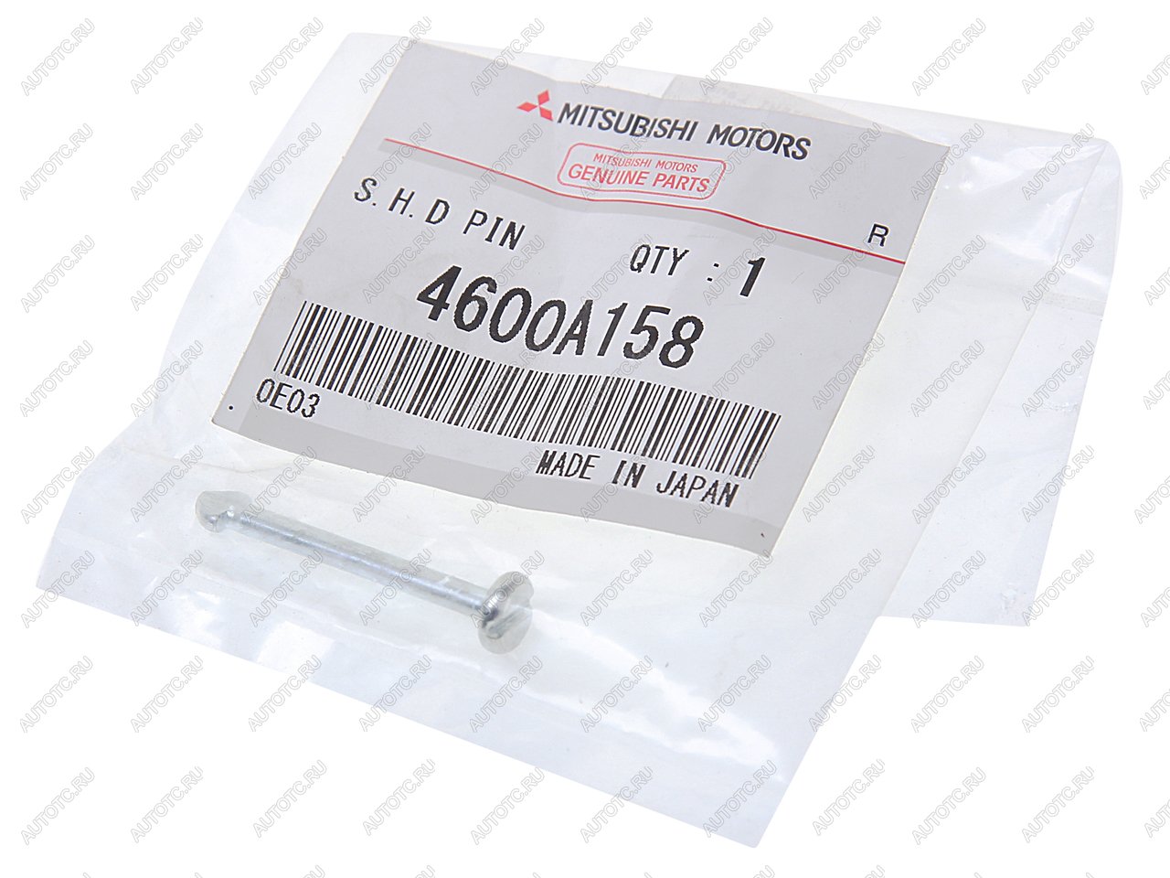 359 р. Палец MITSUBISHI Lancer 10 (07-) колодки стояночного тормоза OE MITSUBISHI 4600a158  с доставкой в г. Пермь