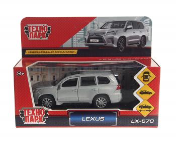 799 р. Модель автомобиля LEXUS 570 металлическая ТЕХНОПАРК ТЕХНОПАРК lx570-bk  с доставкой в г. Пермь. Увеличить фотографию 1