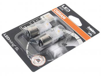 1 799 р. Лампа светодиодная 12V P215W BAY15d блистер (2шт.) LEDriving SL Yellow OSRAM OSRAM 7528dyp-02b  с доставкой в г. Пермь. Увеличить фотографию 2