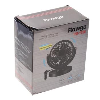 559 р. Вентилятор в салон 12V на платфоре черно-оранжевый ROWGO ROWGO rg-1228  с доставкой в г. Пермь. Увеличить фотографию 4