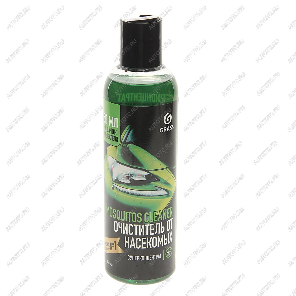 281 р. Жидкость омывателя летняя 250мл концентрат 1:25 Mosquitos Cleaner GRASS GRASS 110104  с доставкой в г. Пермь