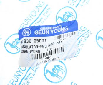 1 449 р. Опора двигателя задняя GEUN YOUNG SSANGYONG Rexton Y200 (2001-2006)  с доставкой в г. Пермь. Увеличить фотографию 3