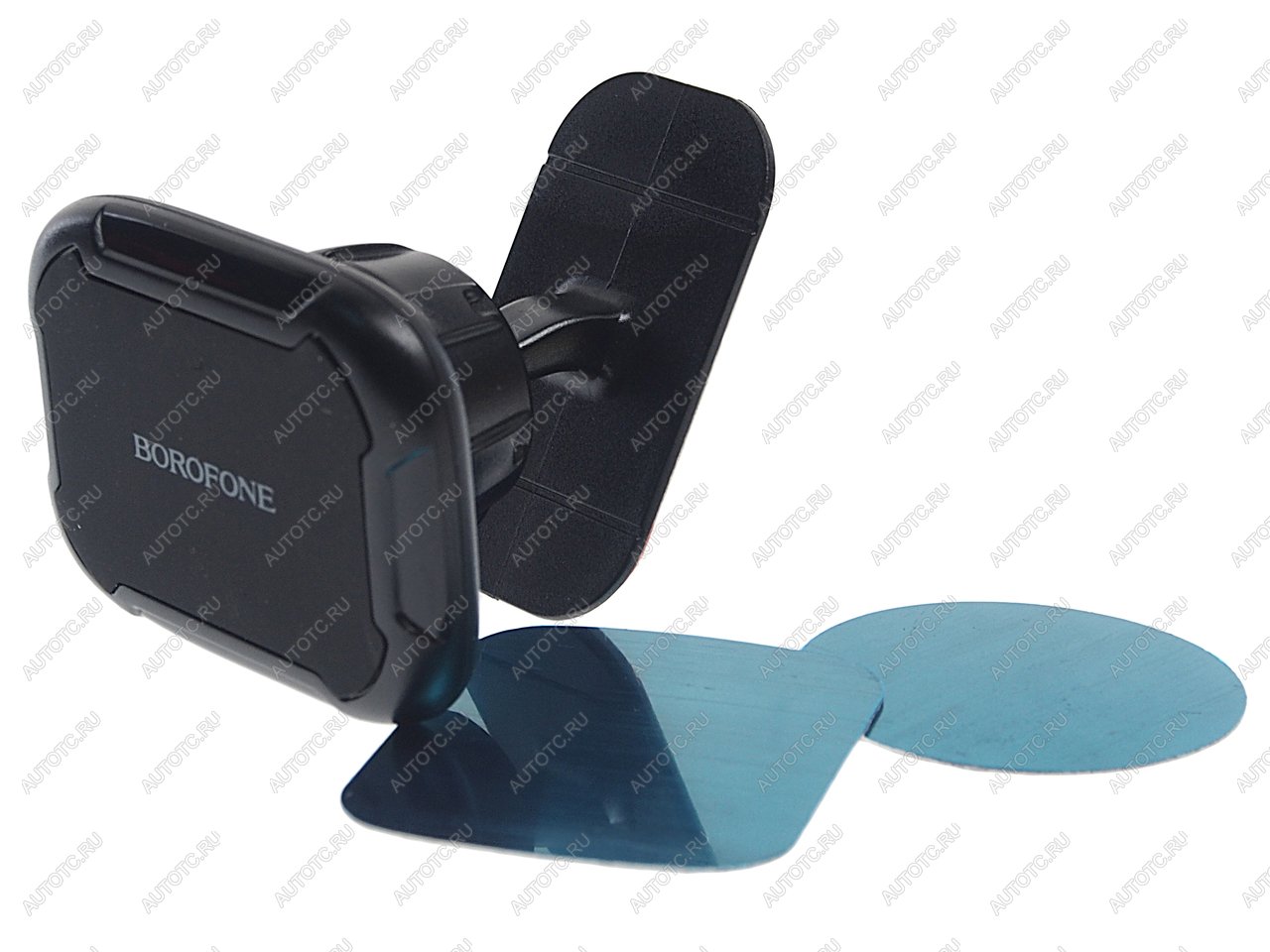 339 р. Держатель телефона универсальный магнитный черный BOROFONE BOROFONE bh36 black  с доставкой в г. Пермь