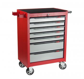 66 999 р. Тележка инструментальная 7 секций красная JTC JTC TOOLS CO., LTD jtc-3931c  с доставкой в г. Пермь. Увеличить фотографию 1