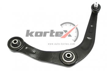 4 099 р. Рычаг подвески PEUGEOT 206 передней нижний левый KORTEX KORTEX ksl5468  с доставкой в г. Пермь. Увеличить фотографию 1