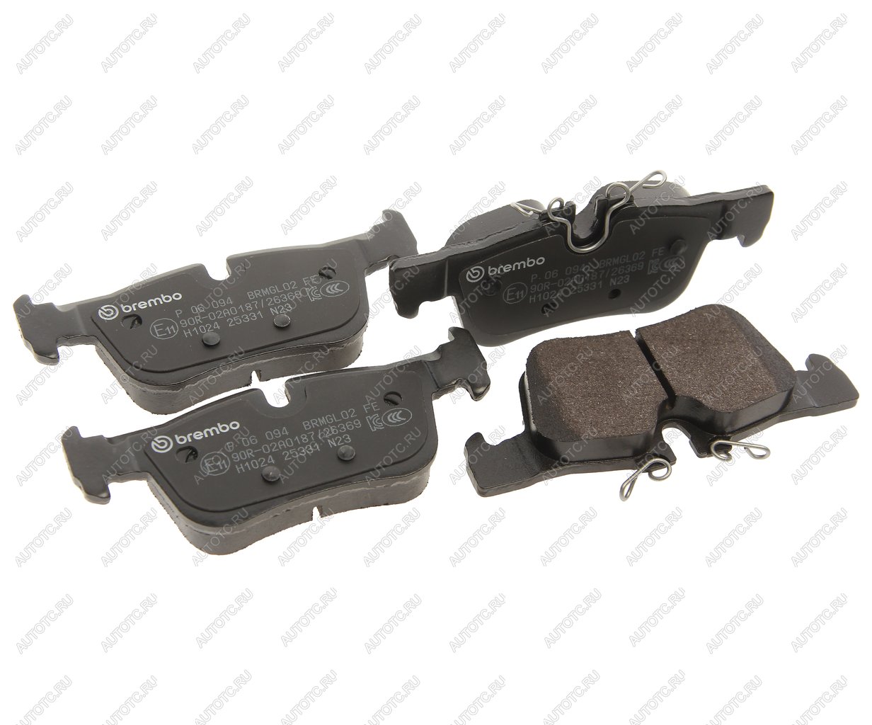 7 549 р. Колодки тормозные задние (4шт.) BREMBO BMW X1 F48 дорестайлинг (2015-2019)  с доставкой в г. Пермь