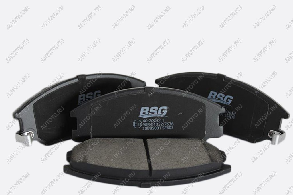1 389 р. Колодки тормозные передние (4шт.) BSG Hyundai Santa Fe SM (2000-2012)  с доставкой в г. Пермь