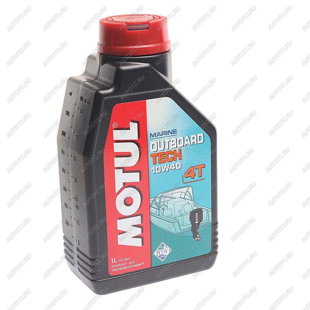 1 539 р. Масло моторное для 4-х тактных двигателей лодок OUTBOARD Tech 4T 10W40 псинт.1л MOTUL MOTUL 106397  с доставкой в г. Пермь