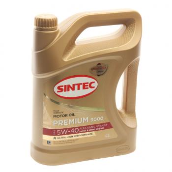 2 669 р. Масло моторное Premium 9000 A3B4 5W40 синт.4л SINTEC SINTEC 600107  с доставкой в г. Пермь. Увеличить фотографию 1