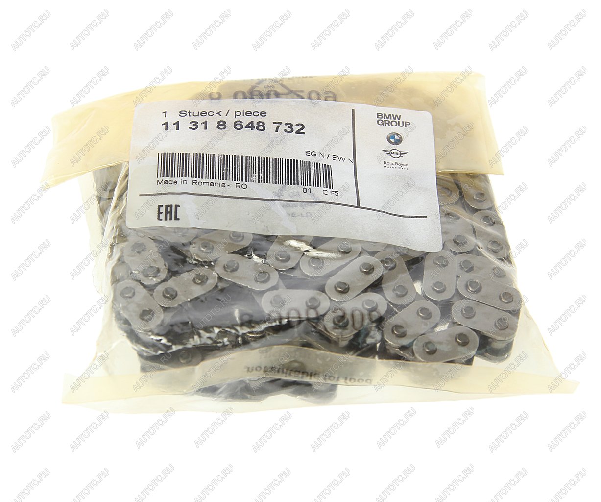 7 399 р. Цепь ГРМ BMW 3 (E90,F30),5 (E60,F10) (N20,N52) OE BMW 11318648732  с доставкой в г. Пермь