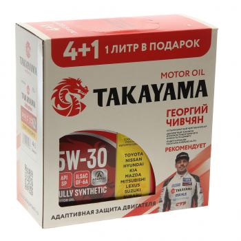 2 689 р. Масло моторное Adaptec SPGF-6A 5W30 синт.4+1л TAKAYAMA TAKAYAMA 101942  с доставкой в г. Пермь. Увеличить фотографию 2