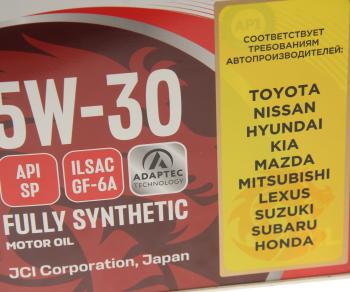 2 689 р. Масло моторное Adaptec SPGF-6A 5W30 синт.4+1л TAKAYAMA TAKAYAMA 101942  с доставкой в г. Пермь. Увеличить фотографию 3