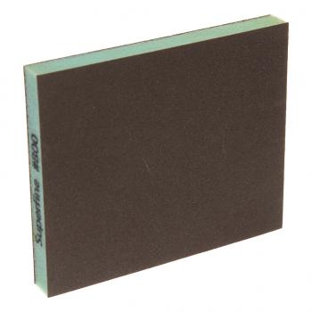 Губка шлифовальная SUPERFINE двусторонняя синяя (120ммх98ммх13мм) Sponge Blue TORNADO TORNADO 2010.sf