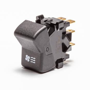 173 р. Переключатель отопителя КАМАЗ,ЗИЛ,УРАЛ вентилятора AVTOELECTRICA AVTOELECTRICA п147-04.11 ае  с доставкой в г. Пермь. Увеличить фотографию 1