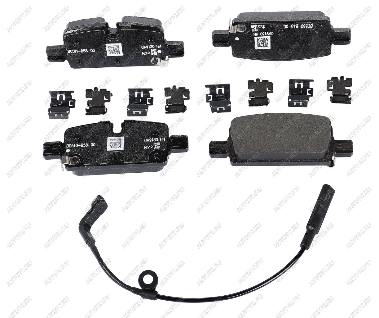 13 999 р. Колодки тормозные CHEVROLET Silverado CADILLAC Escalade задние (4шт.) OE GENERAL MOTORS 84805877  с доставкой в г. Пермь