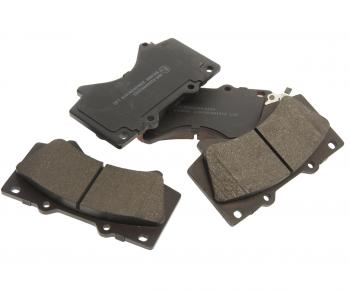 2 279 р. Колодки тормозные MITSUBISHI Pajero 4 (07-) TOYOTA Land Cruiser Prado (03-) передние (4шт.) LPR LPR 05p1418  с доставкой в г. Пермь. Увеличить фотографию 1