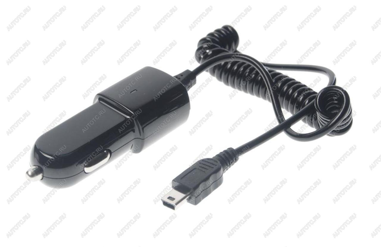 233 р. Устройство зарядное в прикуриватель 12V 1A встроенный кабель mini USB PARTNER PARTNER prt-028252  с доставкой в г. Пермь